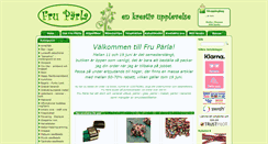 Desktop Screenshot of fruparla.se